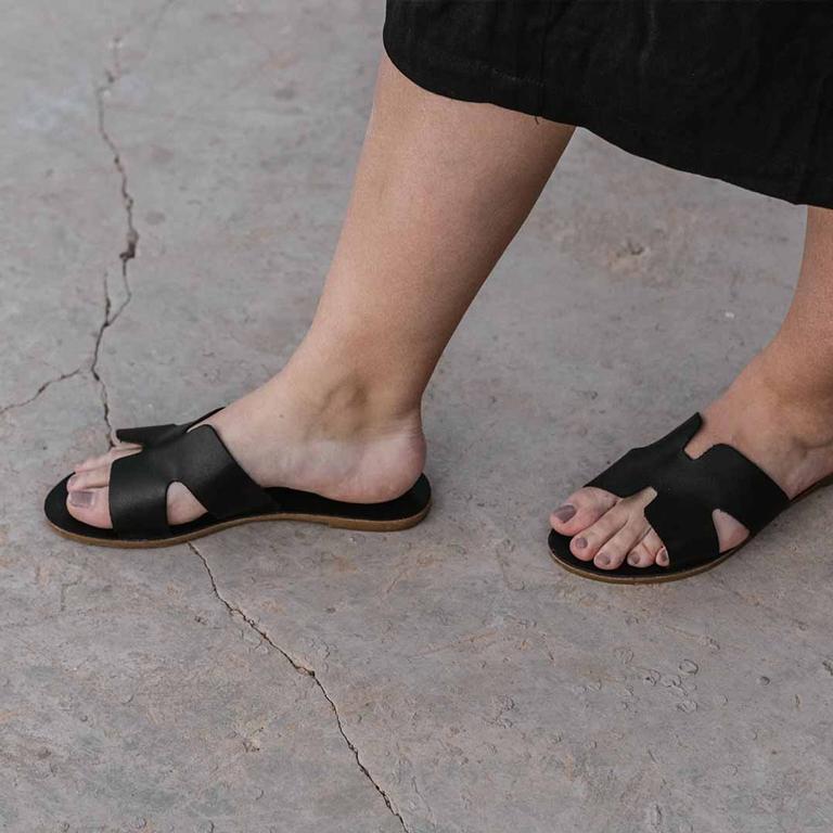 Ledersandalen