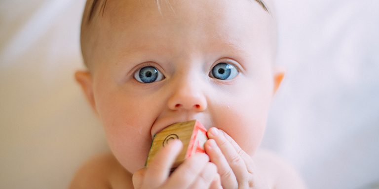 Gesicht eines Babys