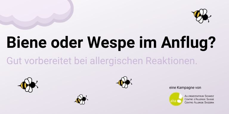 Kampagnensujet Insektengiftallergie