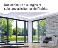 aha! Centre d'Allergie Suisse - Thème de l'année 2017 - Un bon climat intérieur - Image: Déclencheurs d'allergies et substances irritantes de l'habitat