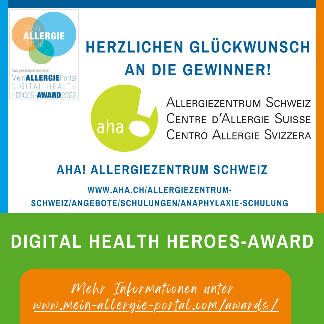 MeinAllergiePortal Digital Health Heroes-Award 2022