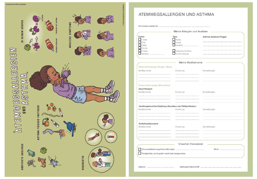 Beratungsmaterial Atemwegsallergien/Asthma