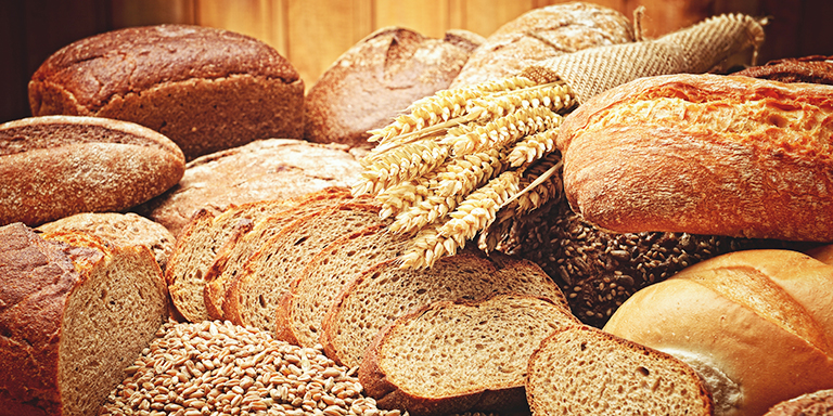 Verschiedene Brotsorten