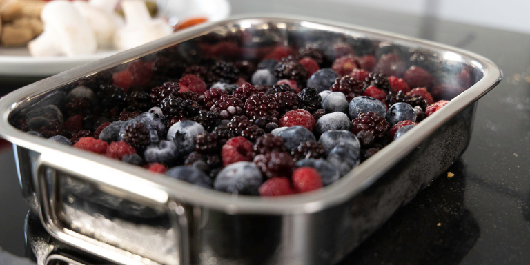 Beeren in einer Schüssel
