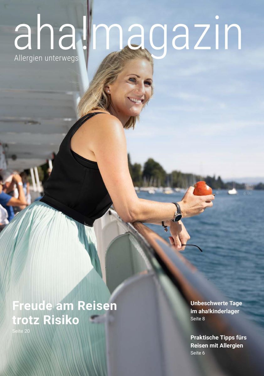 aha! Allergiezentrum Schweiz - aha!magazin 2024 - Themenheft «Allergien unterwegs»